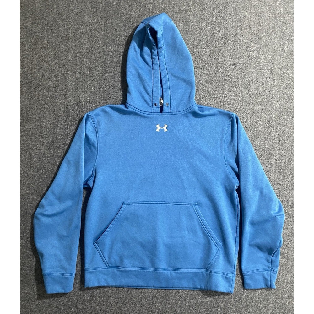 Men's UNDER ARMOUR Stitched Logo Pullover Hoodie size SM
